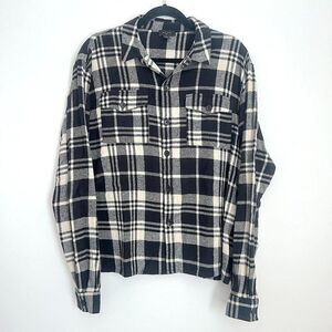 ASOS Men's 100% Cotton Flannel Shirt Size Large